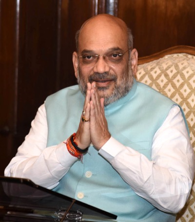 Amit Shah taking charge as Union Minister for Home Affairs in New Delhi, June 2019