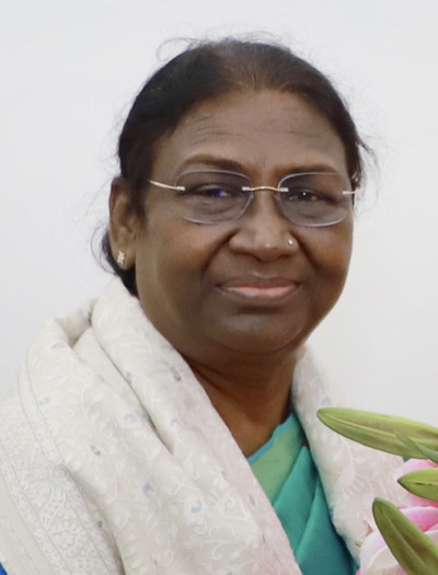 Droupadi Murmu, President of India, photographed in June 2022
